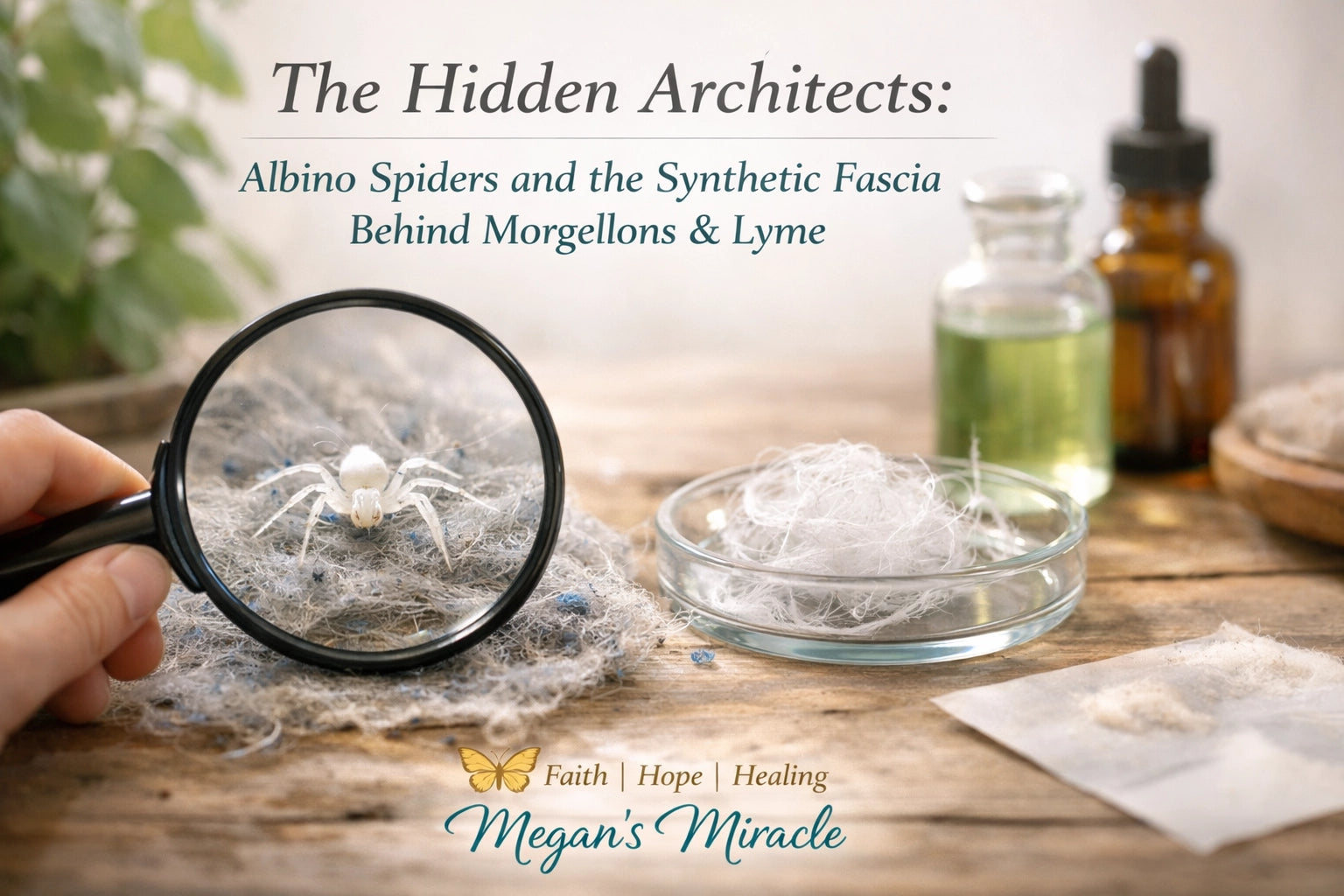 The Hidden Architects: Albino Spiders and the Synthetic Fascia Behind ...
