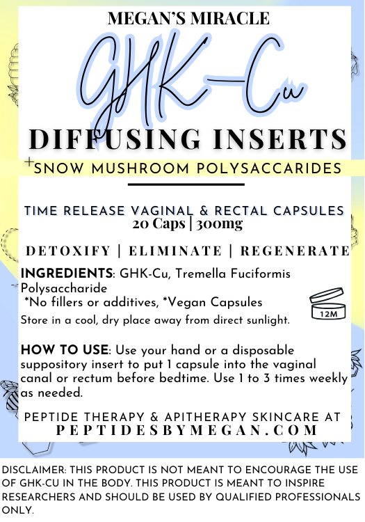 GHK-Cu PolySaccharide Capsule Inserts