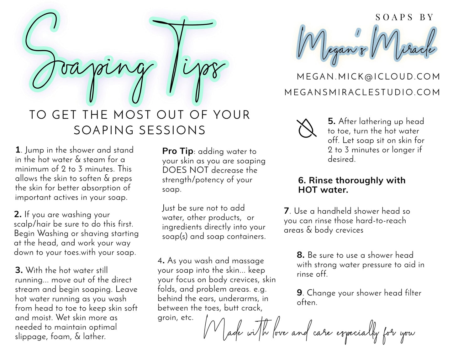 soaping tips for morgellons disease by megans miracle