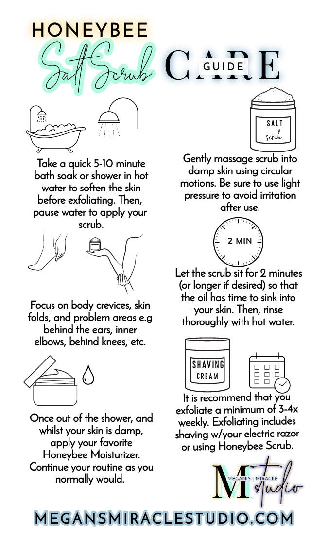 Honeybee Foaming Salt Scrub