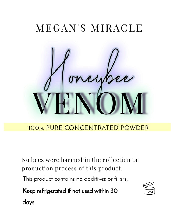 Natural Grade Bee Venom Powder Vials