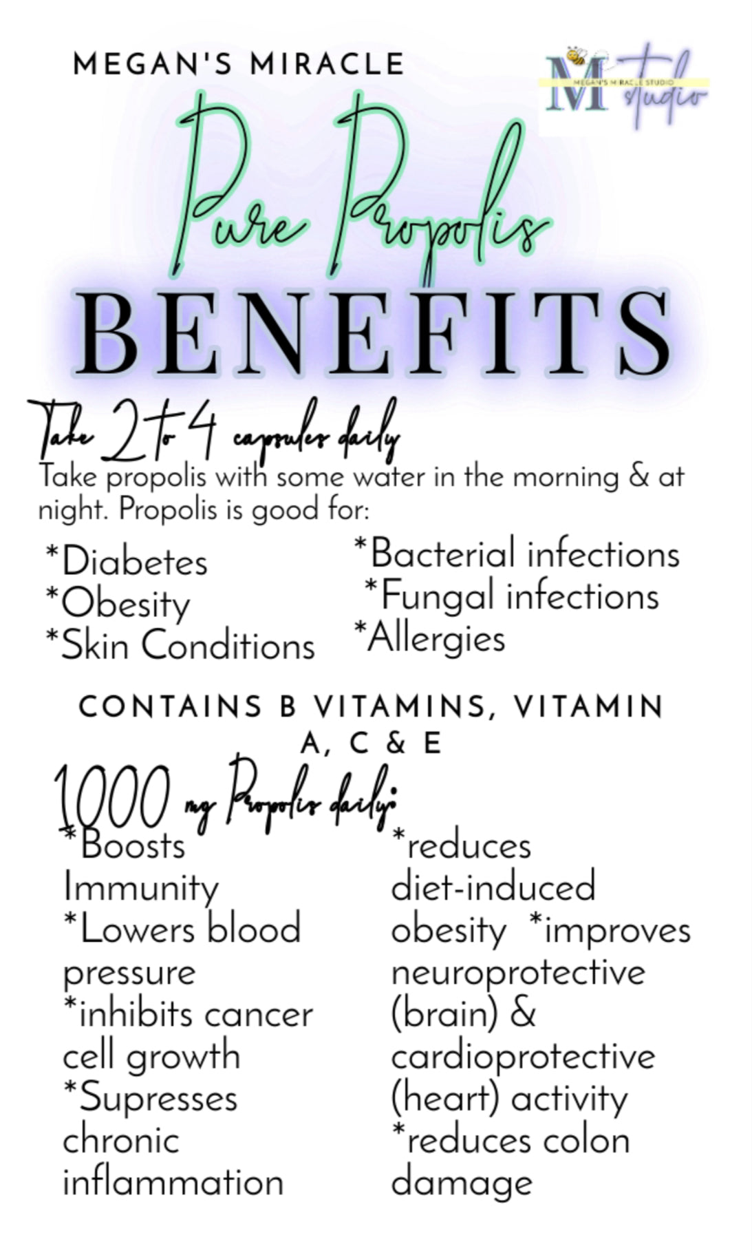 Honeybee Apitherapy Supplement