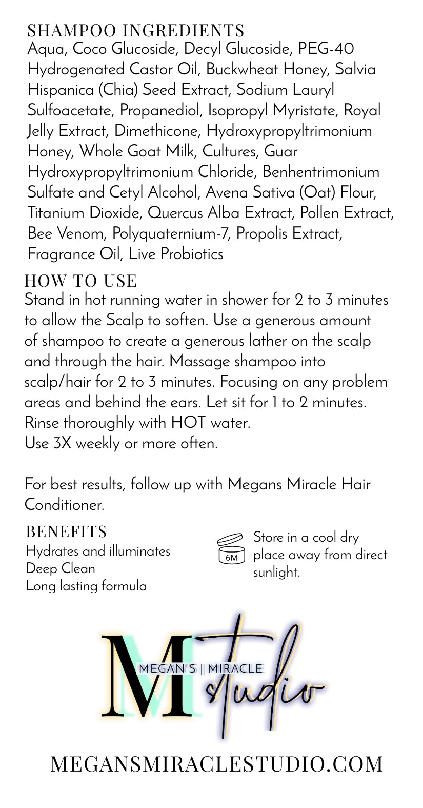 Honeybee Conditioning Shampoo