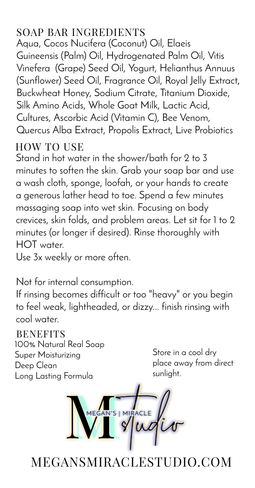 Honeybee Shampoo Bar