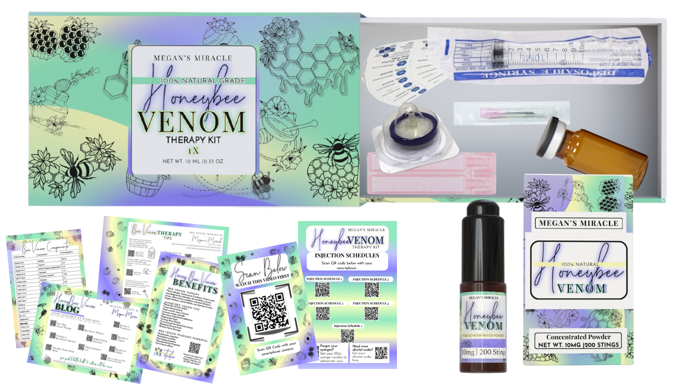 Natural Grade Bee Venom Therapy Kit