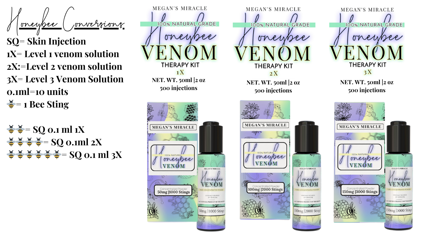Natural Grade Bee Venom Therapy Kit