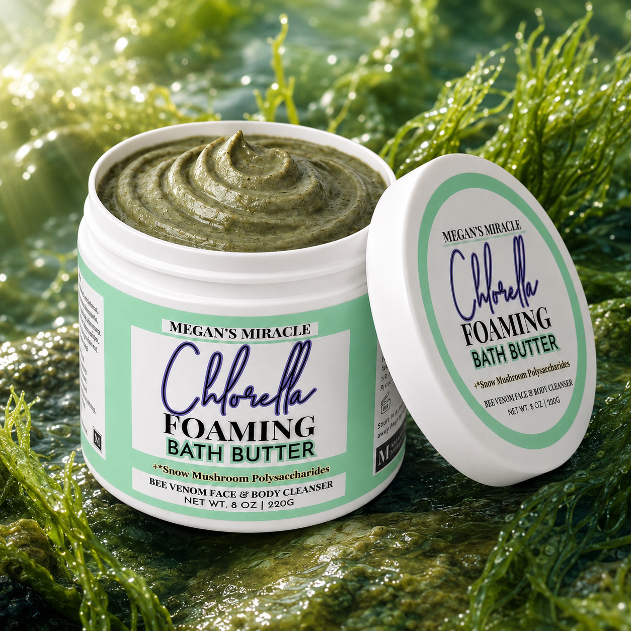 Chlorella Foaming Bath Butter