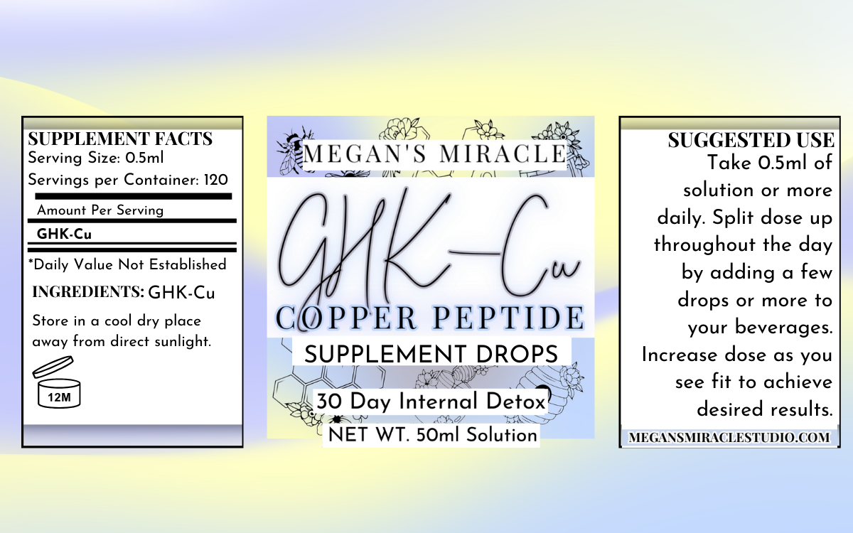 GHK-Cu Copper Peptide Internal Detox Kit