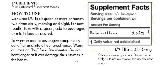 BuckWheat Honey